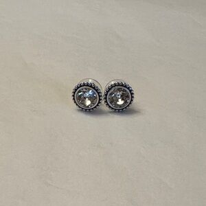 Brighton Silver Stud Earrings